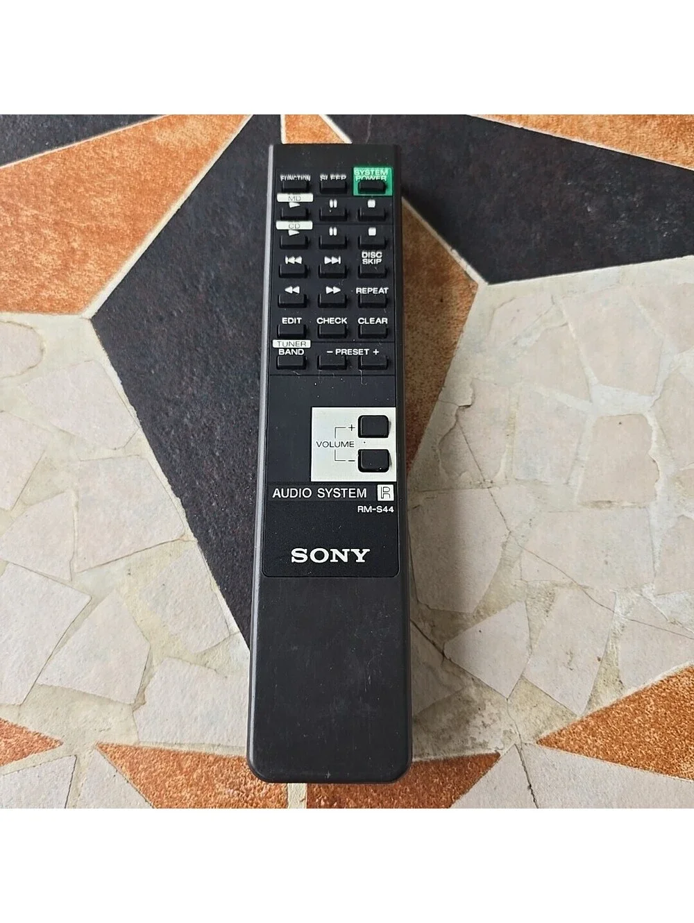 Sony RM-S44 Factory Original Audio System Remote MHC-C305, MHC-405, MHC-G500